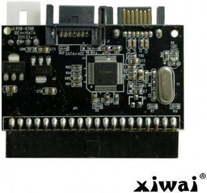 Xiwai IDE 100 133 DVD CD to two Serial SATA 7PIN Adapter Converter for Hard disk Drive