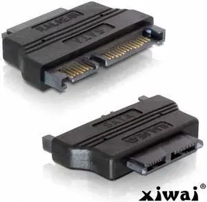 Xiwai SATA 22 /Male to slimline SATA 13 Female laptop CD-ROM convertor adapter