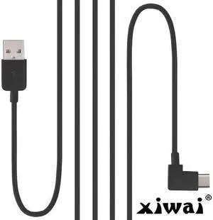 Xiwai 100cm Right Angled USB 3.1 Type C USB-C to USB 2.0 Cable 90 Degree Connector for Tablet & Mobile Phone