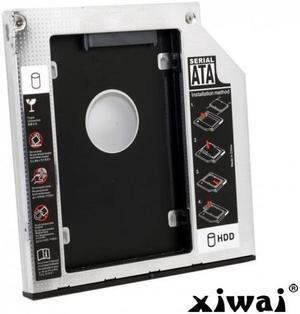 Xiwai SATA 22pin HDD HD Hard Disk Drive Caddy Case for 12.7mm Universal Laptop CD / DVD-ROM Optical Bay