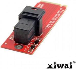 Xiwai SFF-8639 NVME PCIe SSD U.2 U2 Kit Adapter for Mainboard Intel SSD 750 p3600 p3700 M.2 SFF-8643 Mini SAS HD