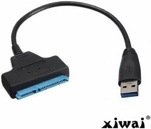 Xiwai Super speed 5Gbps USB 3.0 to SATA 22 Pin Adapter Cable for 2.5" Hard disk driver SSD