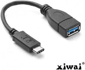 Xiwai USB 3.0 3.1 Type C Male Connector to A Female OTG Data Cable for Tablet &Mobile Phone Reversible Design