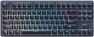 Anne Hexcore Classic D87 RGB TKL Wired Gaming Mechanical Keyboard PBT Double Shot NKRO Professional Driver DIY Keys and Macro
