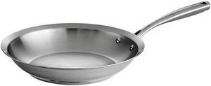 Tramontina 12 in Fry Pan  Prima  18/10 Stainless Steel - Tri-Ply Base