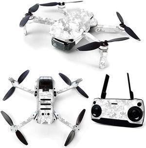 Skin for DJI Mavic Mini Portable Drone Quadcopter Viper Snow | Protective Durable and Unique Vinyl Decal wrap Cover | Easy to Apply Remove and Change Styles | Made in The USA