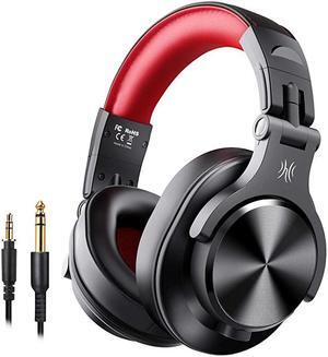 Bluetooth Over Ear Headphones Studio Headphones with Shareport Foldable Wired and Wireless Professional Monitor Recording Headphones with Stereo Sound for Electric Drum Piano Guitar Amp