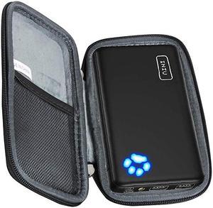 Travel Case for INIU Portable Charger 10000mAh Power Bank [2021 Version] (Black 1)