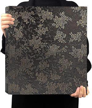 Leather Cover Photo Album 600 Pockets Sewn Bonded Memo Album Slots Album Hold 4x6 Photos 5 Per Page Valentines Day Present Wedding Memory Album Bronze Grape Flower