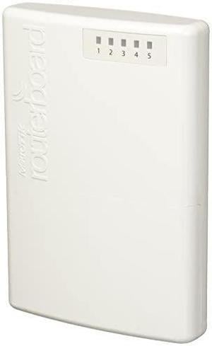 PowerBox 64MB Router 5x10100 4xPoEOUT OSL4 Outdoor Case 2W at 24V