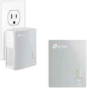 AV600 Powerline Ethernet AdapterTLPA4010 KIT PlugPlay Power Saving Nano Powerline Adapter Expand Home Network with Stable Connections