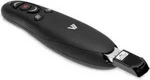 WP100024G19NB Professional Wireless Presenter with Laser Pointer and microSD Card Readerred