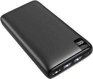 Charger 26800mAh Ultra High Capacity 18W PD USB C Power Bank QC 30 External Battery Pack with 4 Outputs and LCD Display for iPhone iPad Samsung Galaxy MacBook and More