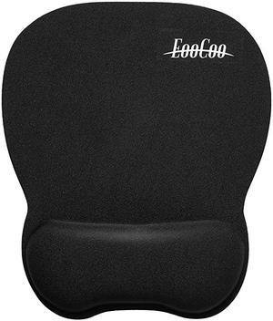 Gaming Mouse Pad with Wrist Support NonSlip Base Mouse Mat for Internet Cafe Home Office