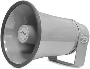 Indoor Outdoor PA Horn Speaker 81 Portable PA Speaker with 8 Ohms Impedance 50 Watts Peak Power Mounting Bracket Hardware Included  PHSP8K