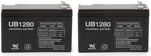 8AH UPS Battery Replacement for APC BackUPS ES BE550G 2 Pack