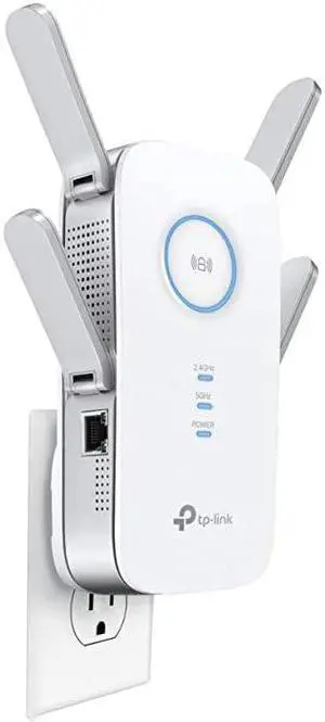 AC2600 WiFi ExtenderRE650 Up to 2600Mbps Dual Band WiFi Range Extender Gigabit port Repeater Access Point 4x4 MUMIMO Extends Internet WiFi to Smart Home Devices