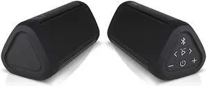 OontZ Angle 3 Ultra 4th Gen Waterproof 50 Bluetooth Speaker Two Speaker Edition 14 Watts HiQuality Sound Bass 100 Ft Wireless Range Bluetooth Speakers by  Black