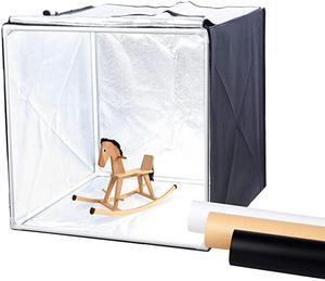 Professional Portable Photo Studio Photo Light Studio Photo Tent Light Box Table Top Photography Shooting Tent Box Lighting Kit, 16" x 16" Cube