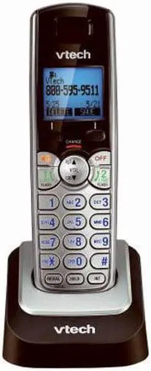 DS6101 Accessory Cordless Handset SilverBlack | Requires a DS6151 Series Phone System to Operate