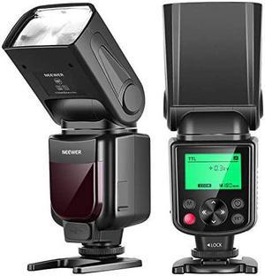 NW670 TTL Flash Speedlite with LCD Display for Canon 7D Mark II 5D Mark II III IV1300D 1200D 1100D 750D 700D 650D 600D 550D 500D 100D 80D 70D 60D and Other Canon DSLR Cameras