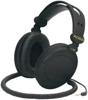 154336 R80 Over Ear Headphones Black