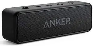 Soundcore 2 Portable Bluetooth Speaker with 12W Stereo Sound Bluetooth 5 Bassup IPX7 Waterproof 24Hour Playtime Wireless Stereo Pairing Speaker for Home Outdoors Travel