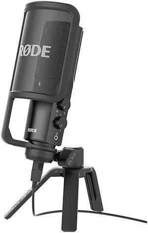 NTUSB Versatile StudioQuality USB Cardioid Condenser MicrophoneBlack