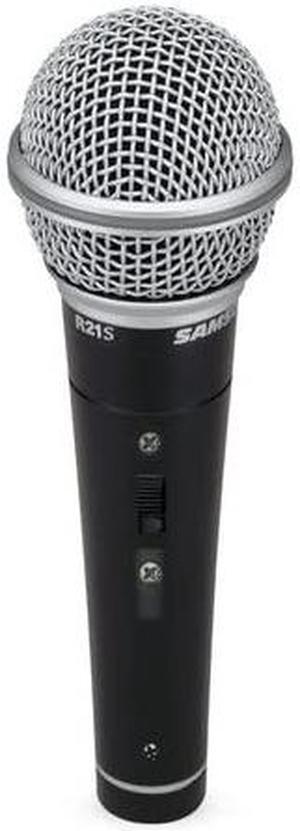 R21S Dynamic Microphone with XLR to 14 Mic Cable and Mic Clip