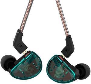 AS10 Earbuds Pure 5 Balanced Armature 5BA Earphone Musician in Ear Monitor Headphone High Fidelity HiFi Headset No Microphone Green