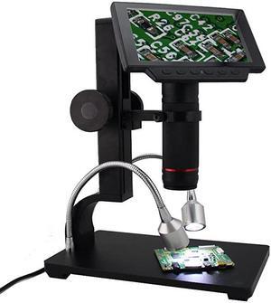 5 inch Screen 1080P Digital Microscope HDMI Microscope for Circuit Board Repair Soldering Tool ADSM302