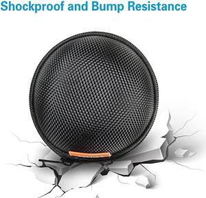 2 Packs  Hard Earphone Case Headphone Organizer Shockproof Mini Earbud Carrying Case for AirPods High Protection Small EVA Storage Pouch Bluetooth Earpiece Bag Lightweight Coin Purse