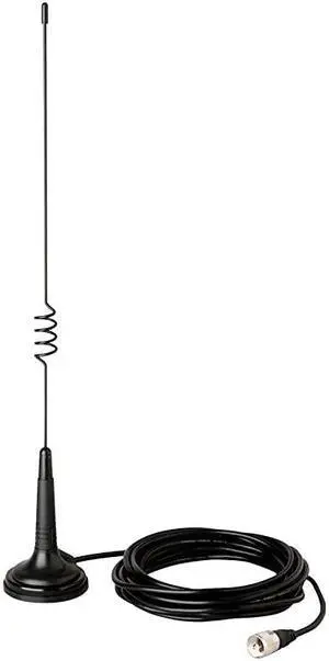 HG A1000 185 inch Magnetic Mount CB Antenna Heavy Duty Magnet For use in Cars SUVS Recreational Vehicles 100 Watt Power Handling Capability