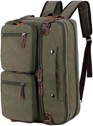 Convertible Briefcase Backpack 17 Inch Laptop Bag Case Business Briefcase HB-22