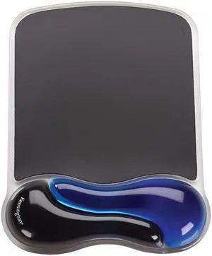 Duo Gel Mouse Pad with Wrist Rest Blue K62401AM