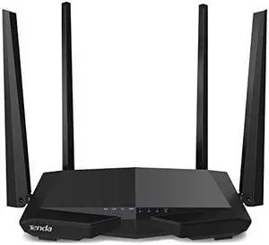 AC1200 Dual Band WiFi Router High Speed Wireless Internet Router with Smart App MUMIMO for Home AC6Black