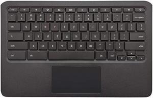 Replacement for Chromebook 11 G6 EE Palmrest Upper Case with US Layout Keyboard and Touchpad Assembly Replacement L14921-001
