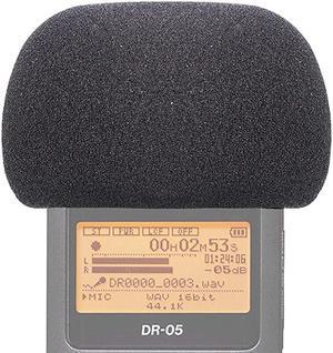 Windscreen Foam Filter Fits DR-05,DR05X Portable Digital Recorders, DR 05X Indoor Mic Windshield Pop Filter (2 pcak)