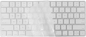 Keyboard Cover Skin for Apple Wireless Magic Keyboard Ultra Thin Clear Soft TPU Type Dust Proof Protector