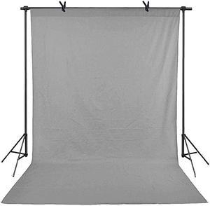 Grey Photography Backdrops Polyster Fabric Photo Background 5x7ft Pure Backdrop Curtain for Potobooth Video and Studio 044 5x7ft Grey