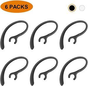 Pack Replacement Ear Hook Universal Small Clamp Loop Clip for Plantronics SamsungMotorolaLG Jabra amp Other Bluetooth HeadsetBlack