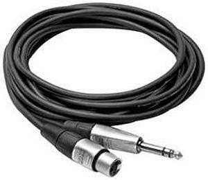 HXS0015 REAN XLR3F to 14 TRS Pro Balanced Interconnect Cable 15 Feet