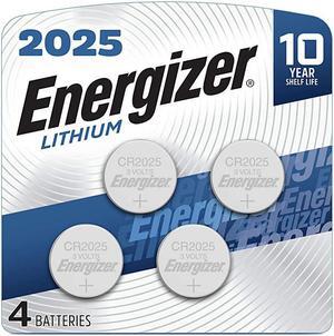 2025 Lithium Coin Cell Battery 4 Count
