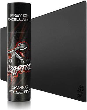 Worlds Largest Gaming Mouse Pad Extended Large XXXL Black 48x24 with Stitched Edges 3XL Laptop Computer PC Desk Mat Nonslip 3XL