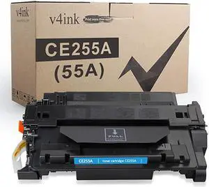 1PK Compatible Toner Cartridge Replacement for HP 55A CE255A Toner Black Ink for HP Laserjet P3015 P3015d P3015dn P3015n P3015x HP Enterprise 500 MFP M521dn M521dw M525c M525dn M525f Printer
