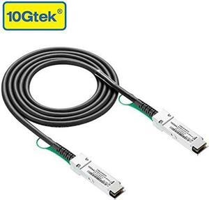 QSFP+ DAC Cable BASECR4 Passive Direct Attach Copper Twinax QSFP Cable for Mellanox MC2206130003 Devices 3Meter10ft