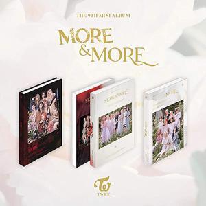 Twice - More & More (9th Mini Album) Album+Extra Photocards Set (B ver.)