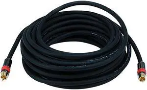 35ft Highquality Coaxial AudioVideo RCA CL2 Rated Cable RG6U 75ohm for SPDIF Digital Coax Subwoofer Composite