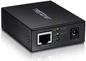 1000BASET to SFP Fiber Media Converter Gigabit Ethernet to SFP Media Converter 4Gbps Switching Capactiy TFCGSFP