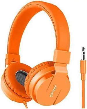 Kids Headphones,  Lightweight Stereo Wired Children's Headsets for Kids Adults Adjustable Headband Toddler Headset for Smartphones Computer Pad Earphones